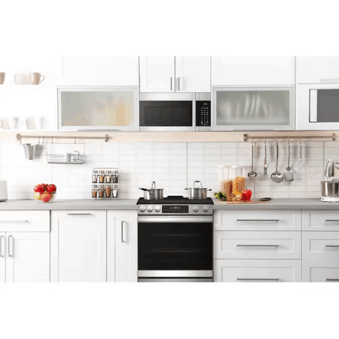 1.7-Cu Ft Low Profile 29.88-In Over-The-Range Microwave with Sensor Cooking ( Stainless Steel ) - Image 13