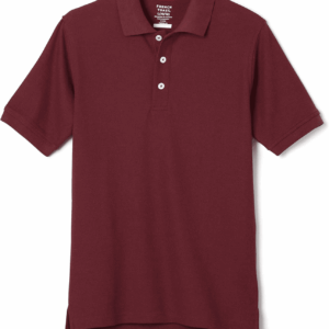 Boys Short Sleeve Pique Polo Uniform Shirt (Standard & Husky)