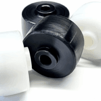 Pallet Jack Truck BT Rolatruc LHM230 & Similar Pallet Trucks Pallet Jacks Main Guide Entry Wheels Set of 2 (White)