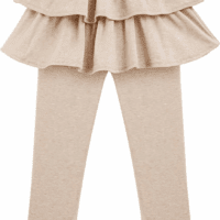 Girls School Uniform Pants Leggings with Skirts Stretch Warm Jegging 4-12 Years - Image 6