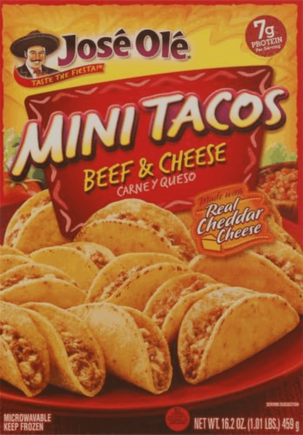 Mini Tacos Beef & Cheese, 16.2 Oz - Image 2