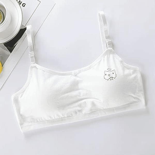 Big Girls Bra Comfort Flex Fit Seamless for Girl Teens with Adjustable Straps, Pull-On Design - Image 8