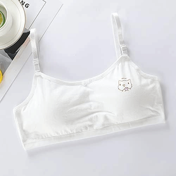 Big Girls Bra Comfort Flex Fit Seamless for Girl Teens with Adjustable Straps, Pull-On Design - Image 8