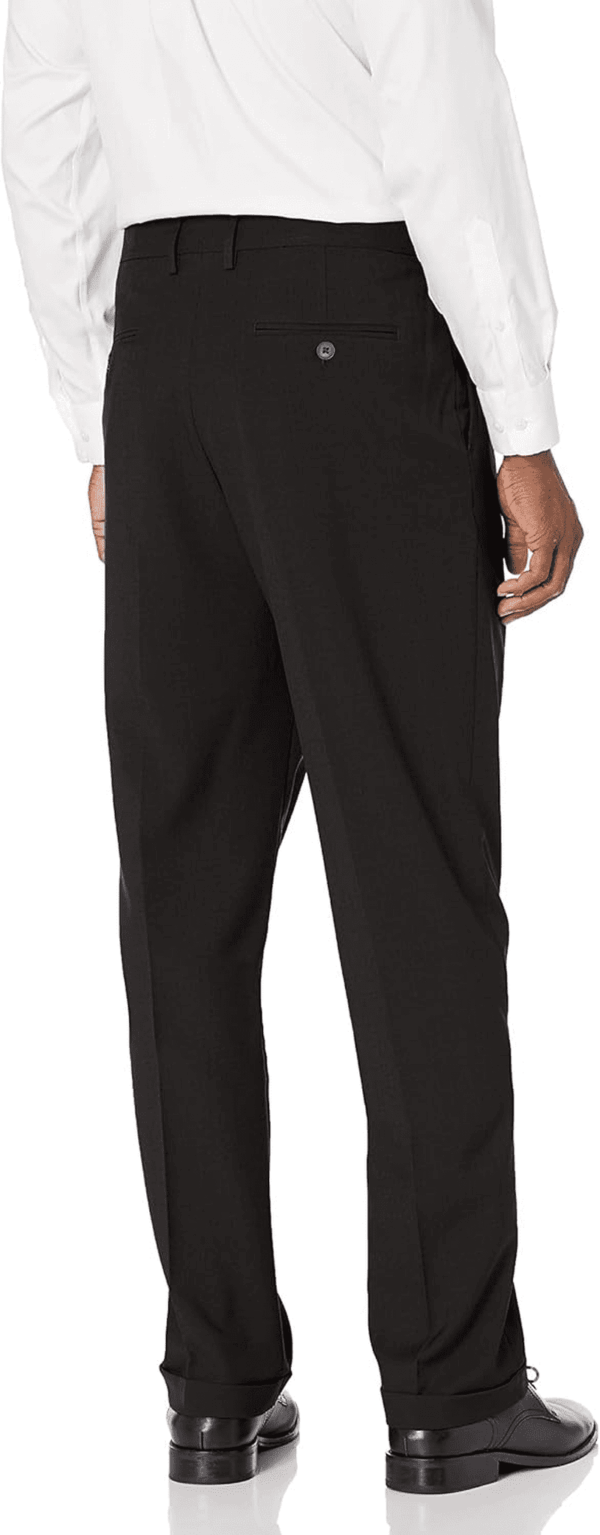 Men'S Premium Comfort Classic Fit Pleat Front Dress Pant (Regular and Big & Tall Sizes) - Image 2