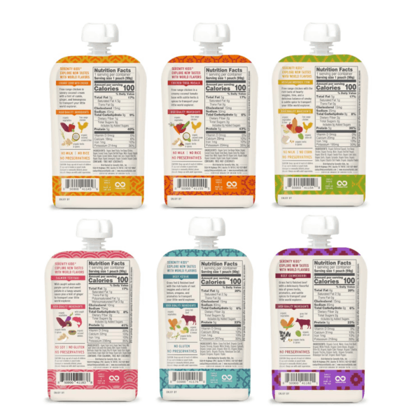 7+ Months World Explorers Baby Food Pouches - Puree W/ Ethically Sourced Meats & Organic Veggies - 3.5 Oz Bpa-Free - Variety Pack (18 Pouches) - Baby Food Meat - Image 8