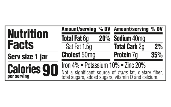 Mealtime for Baby 2Nd Foods Baby Food Jar, Chicken & Gravy, Non-Gmo Pureed Baby Food with Essential Nutrients, 2.5-Ounce Glass Jar (Pack of 20 Jars) - Image 6