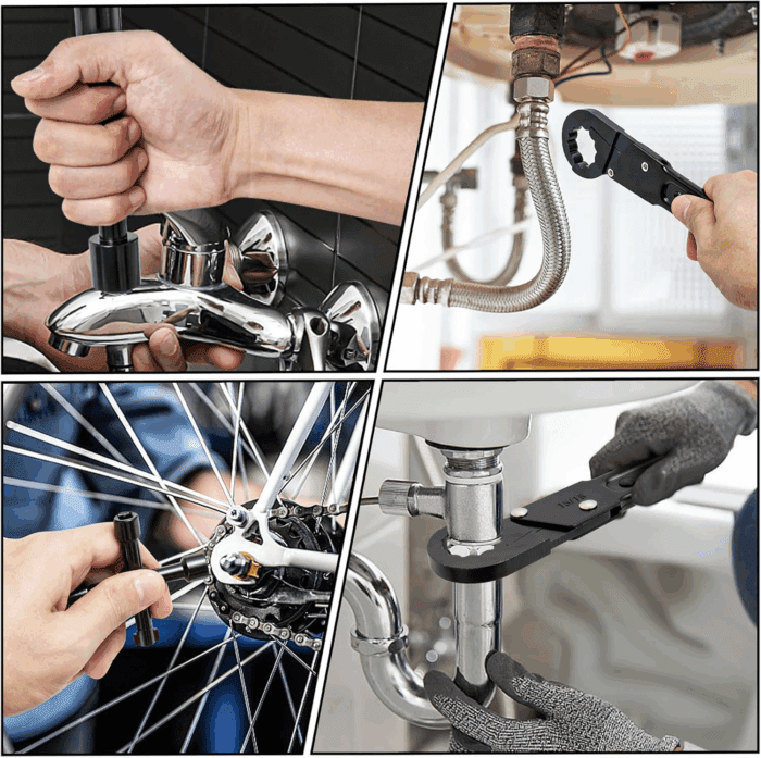 Angle Stop Wrench Kit, Plumbing Tools, Angle-On Plumber Wrench for Quick and Hassle-Free Angle Stop and Supply Nut Installations - Image 7