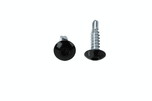 Trailer Exterior Self Tapping Screws (150Pcs)#10 X 3/4'' Enclosed Car Hauler Self Tapping Screws/Self Tapping Sheet Metal Screws-Black