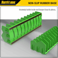 Plier Organizer Rack, 10-Slot Pliers Cutters Organizer Rack with Non-Slip Rubber Base, Tool Organizer, Tool Drawer Toolbox Organizer and Storage, Green, Extendable Design, Fit 3” H, 1 Pack - Image 6