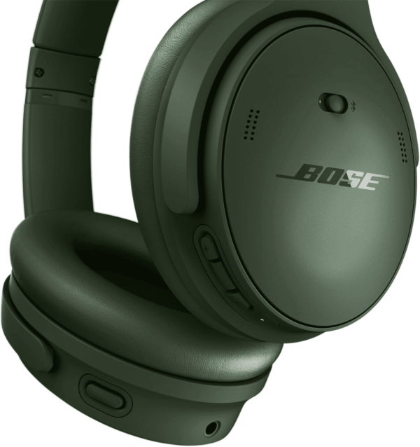 Quietcomfort Bluetooth Headphones, Wireless Headphones with Active over Ear Noise Cancelling and Mic, Deep Bass, up to 24 Hours of Playtime, Cypress Green - Limited Edition - Image 5