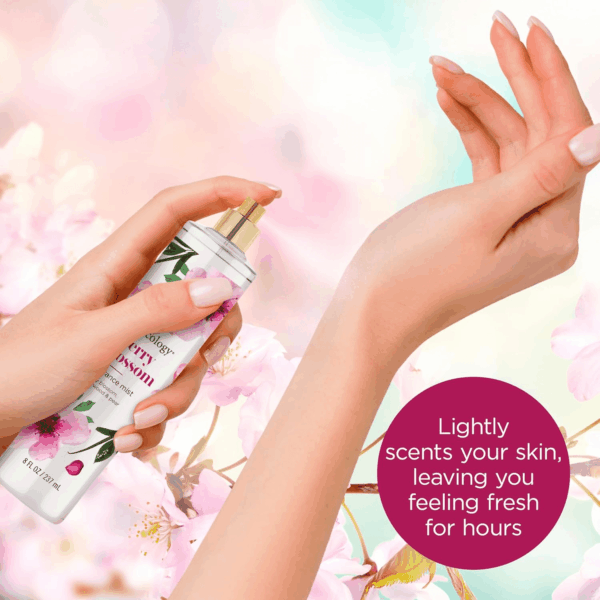 Long-Lasting Fragrance Body Mist, Cherry Blossom, 8 Fl Oz - Image 3