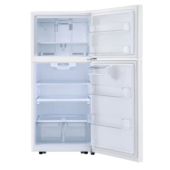 20.2-Cu Ft Top-Freezer Refrigerator ( White ) ENERGY STAR Certified - Image 2