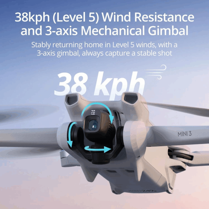 Mini 3 Fly More Combo ( RC), Drones with Camera for Adults 4K, 3 Batteries for 114-Min Flight Time, Vertical Shooting, 32800Ft (10Km) Video Transmission, Lightweight Mini Drone for Beginners - Image 6
