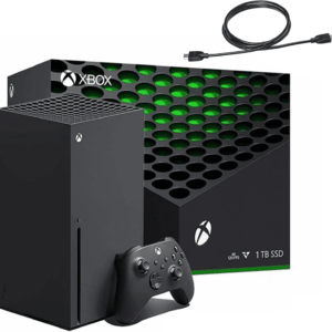 Xbox Series X 1TB Gaming Console Console + 1 Wireless Controller - Backward Compatible with Thousands of Games, Fine-Tuned Performance, True 4K Gaming, up to 120 FPS - Hdmi_Cable