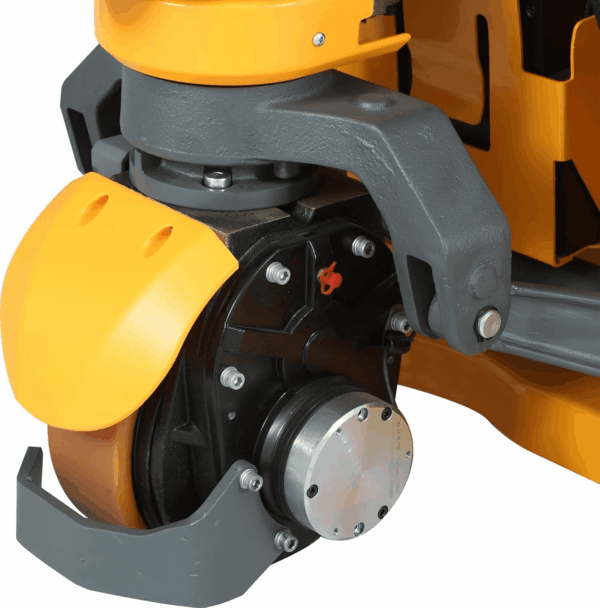 Full Electric Pallet Jack 3300 Lbs Capacity, 48" X 27" Forks, Powered Pallet Lift Truck, Li-Ion Battery for Indoor Storage and Material Handling-2Pc - Image 4
