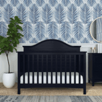 Nolan 4-In-1 Convertible Crib in Navy, Greenguard Gold Certified - Image 3