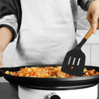 Silicone Cooking Utensils Kitchen Utensil Set - 446°F Heat Resistant Silicone Kitchen Utensils Set, Spatula,Turner Tongs, Spoon, Brush, Whisk,Kitchen Gadgets for Nonstick Cookware, BPA Free (Gray) - Image 9