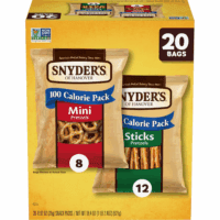 Pretzels, Minis and Sticks 100 Calorie Packs, 20 Ct Variety Pack