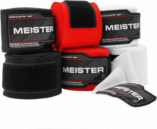 Adult 180" Hand Wraps for MMA & Boxing - 3 Pairs Pack - Image 3