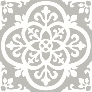 FP2942 Medina Peel & Stick Floor Tiles, Grey