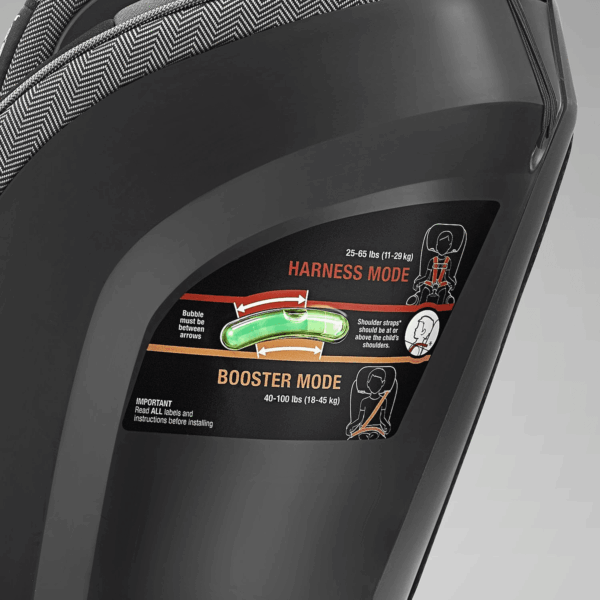 Myfit Harness + Booster Car Seat, Gardenia - Image 6