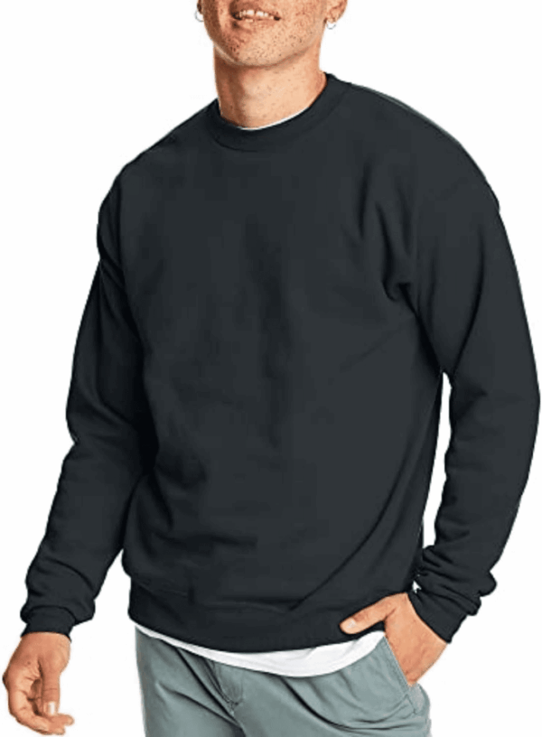 Men'S Ecosmart Fleece, Pullover Crewneck Sweatshirt, 1 or 2 Pack
