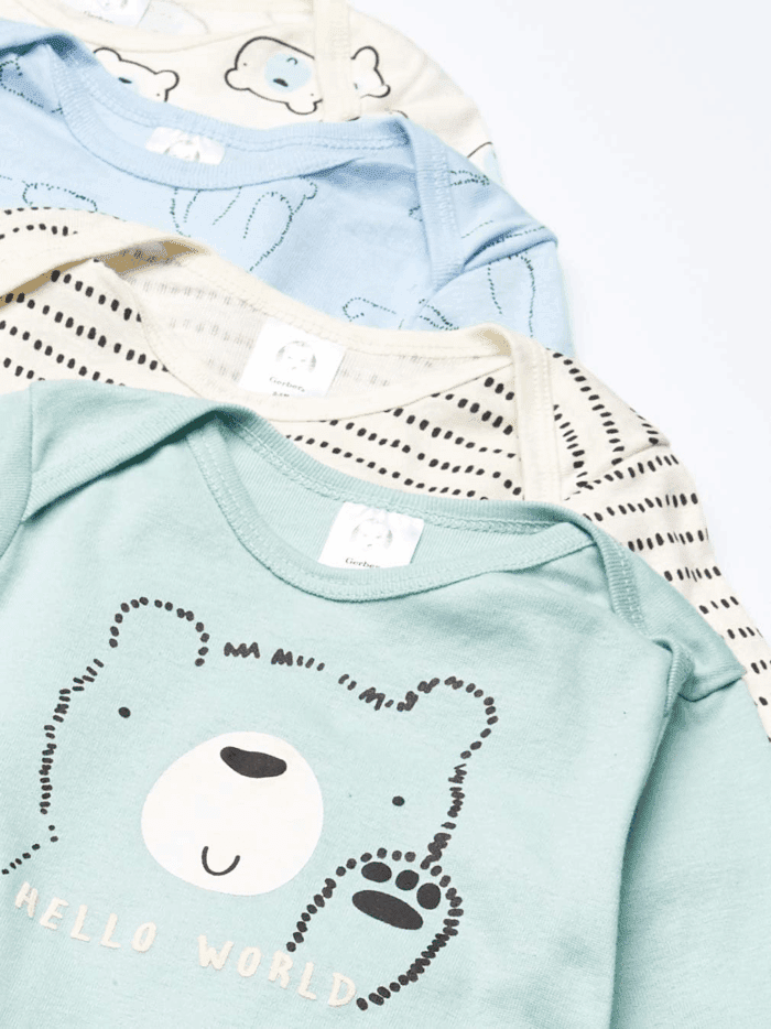 Baby Boy and Girls 4-Pack Sleeper Gown - Image 2