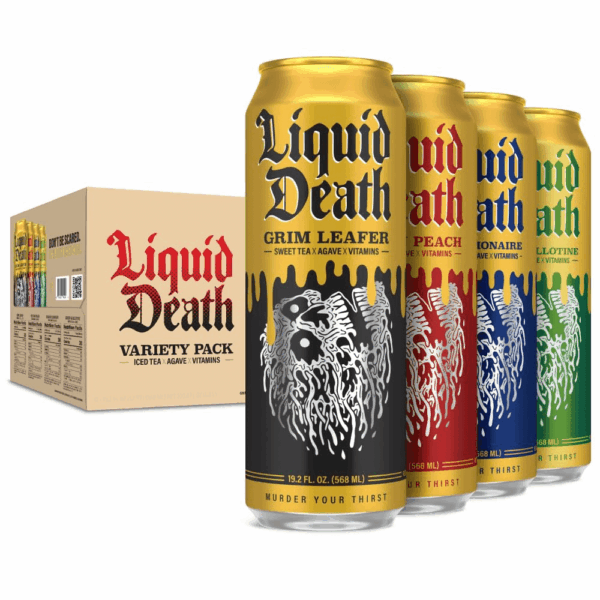 Iced Tea Variety 12-Pack (19.2 Oz Cans) (Grim Leafer, Rest in Peach, Dead Billionaire, Green Guillotine) - Image 7