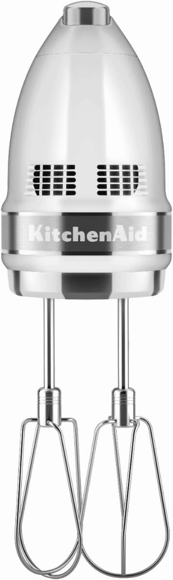 9-Speed Digital Hand Mixer with Turbo Beater II Accessories and Pro Whisk - White - Image 2