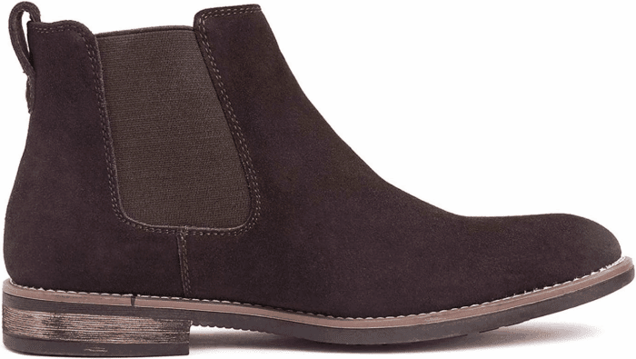 Men'S Suede Leather Chelsea Ankle Boots - Image 3