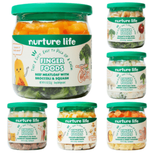 Finger Foods, Beef Chicken Pasta 6 Meal Variety Pack, Organic Focused Freshly Made Baby & Toddler Meals, Stage 3 Self-Feeding Ready to Eat Meals, Veggies, Proteins, Refrigerated Delivery