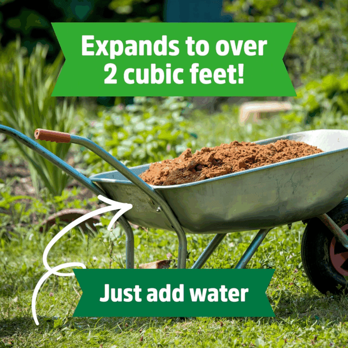 Organic Coir, 51 Quart Expanding Soil, Great for Seeds and Potting - Image 3