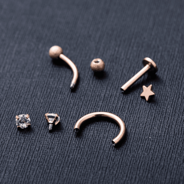 32Pcs Stainless Steel Cartilage Stud Earrings for Women Conch Helix Tragus Daith Conch Hoop Earing Piercing Jewelry Set - Image 5