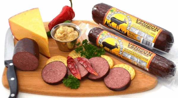 PEARSON RANCH Wild Game Meat Summer Sausage Variety Pack of 5 Elk, Buffalo Wild Boar, & Fender Blend (Rabbit, Alligator, Venison, Elk, Buffalo) Exotic Meat Summer Sausage Sampler, Gluten-Free Exotic Sausage - Image 6
