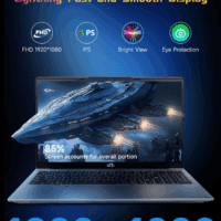 15.6 IPS Fhd-Student-Laptop, 16GB RAM 1TB SSD Backlit Keyboard Fingerprint Intel Pentium Quad-Core N100 (Beat to I3-1115G4, up to 3.4Ghz) Computer with Wifi 6 Numpad Win 11 Silver - Image 4