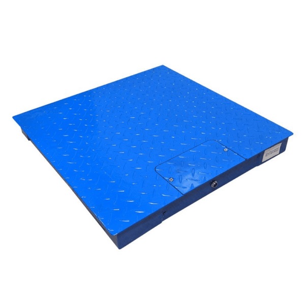 Tools FS Series Professional Grade Steel Floor Scale - Heavy-Duty Pallet and Shipping Scale for Industrial Use - Weighs Packages up to 10000X1Lb - 48X48 - Image 3
