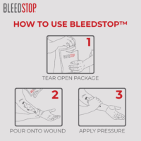 ™ First Aid Powder for Blood Clotting, Trauma Kit, Blood Thinner Patients, Camping Safety, and Survival Equipment for Moderate to Severe Bleeding Wounds or Nosebleeds 5 Pack 15G - Image 3