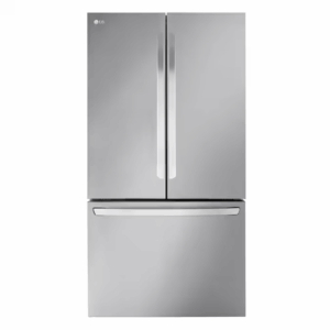 Counter-Depth MAX 26.5-Cu Ft 3 -Door Smart Compatible French Door Refrigerator with Ice Maker with Water Dispenser ( Stainless Steel ) ENERGY STAR Certified