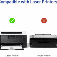 Printable Shipping Labels with Sure Feed, 2" X 4" Customizable Stickers, White, 5,000 Blank Mailing Labels for Laser Printers, Great for Mailing, Shipping, and More (95910) - Image 7