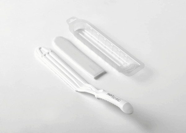 Toilet Tool Nylon Brush - Flat Paint Brush Set for Walls, behind Toilet and Hard to Reach Areas - Painting Supplies for Home Interior Set - 16 in L X 12 in W X 19 in H - Image 2