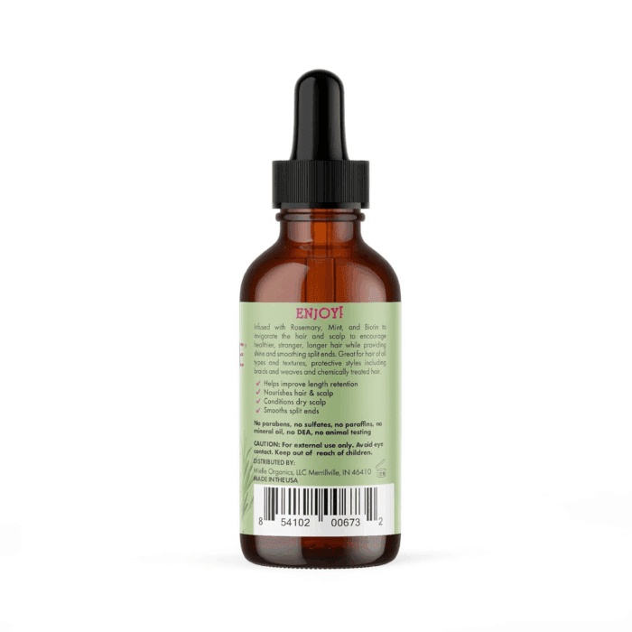 Rosemary Mint Scalp & Hair Strengthening Oil for All Hair Types, 2 Ounce - Image 8
