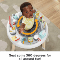 Baby to Toddler Learning Toy 2-In-1 like a Boss Activity Center and Play Table with Lights Music and Sounds - Image 5