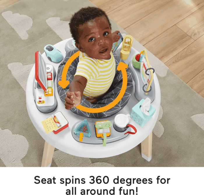 Baby to Toddler Learning Toy 2-In-1 like a Boss Activity Center and Play Table with Lights Music and Sounds - Image 5