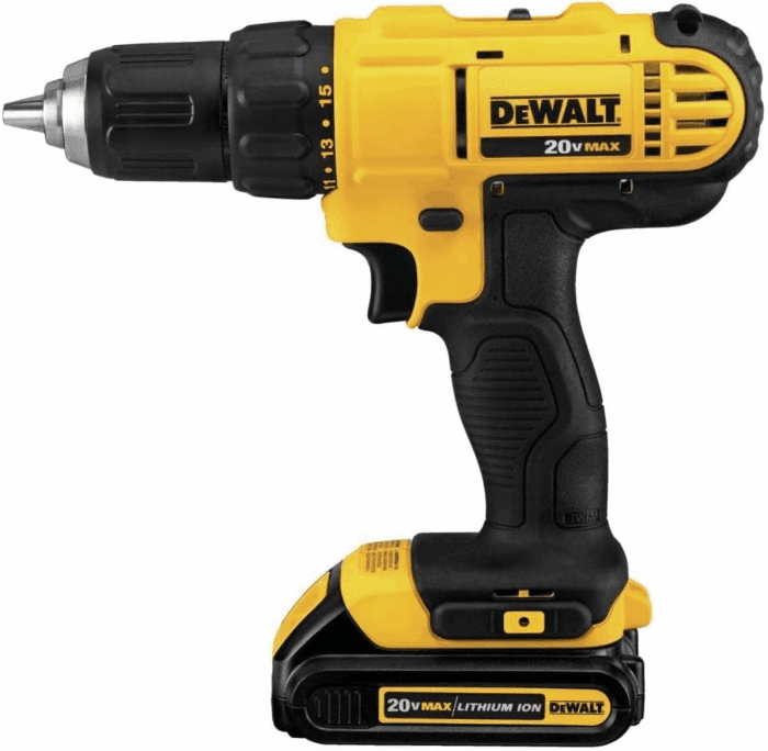 20V MAX Cordless Drill and Impact Driver, Power Tool Combo Kit with 2 Batteries and Charger (DCK240C2) - Image 3