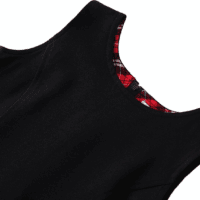 Girls School Uniform Jumper: Stretch Pleated Durable Kids Knee Length Sleeveless Dress - Image 4