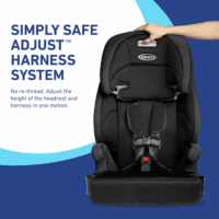 Tranzitions 3-In-1 Harness Booster Car Seat, Forward Facing Car Seat, Highback, to Backless Booster, Eloise - Image 7