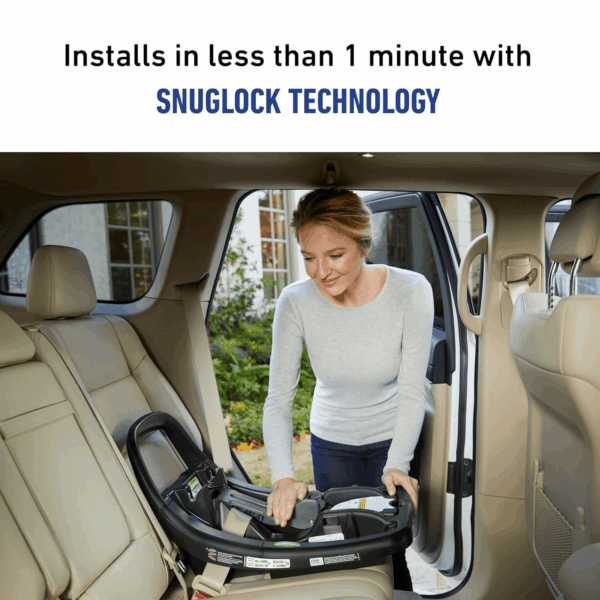 Snugfit 35 LX Infant Car Seat | Baby Car Seat with anti Rebound Bar, Pierce - Image 3