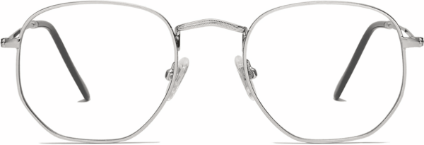 Small Blue Light Blocking Glasses Hexagonal Eyeglasses Frame anti Blue Ray Glasses One and Only SJ5036