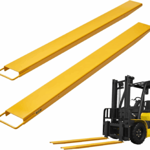 Forklift Extensions, 72 Inch Fork Extensions 4.5 Inch Width, Heavy Duty Fork Extensions for Forklifts, 1 Pair Forklift Extensions for Forklift Truck, Yellow