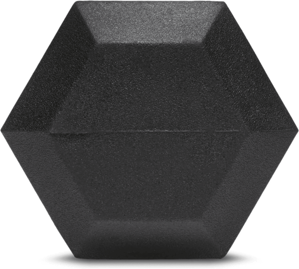 Rubber Hex Dumbbell Hand Weight - Image 5